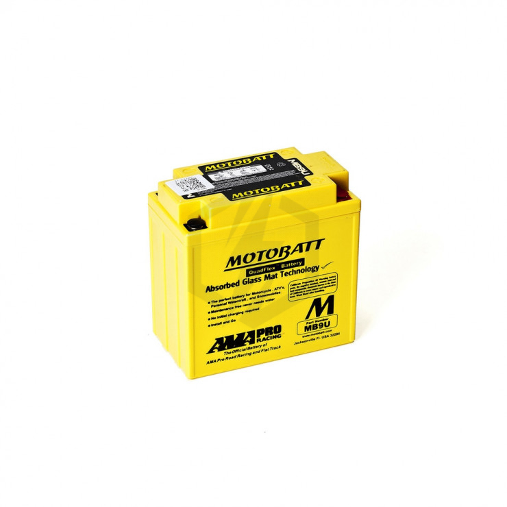 Batterie Motobatt Quadflex Agm Mb U V Ah A Yb B