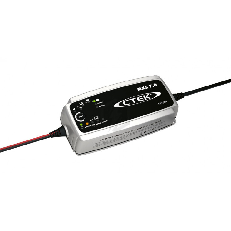 Chargeur de batterie CTEK MXS 7.0 12V 7A pour batterie de 14-150ah