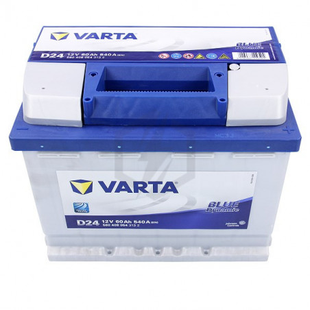 Varta D24. Batterie de voiture Varta 60Ah 12V