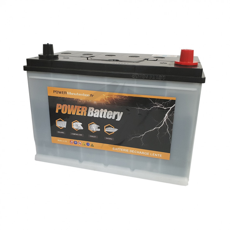Batterie 12 V 110 Ah sans entretien - NUMAX I Acontre-courant