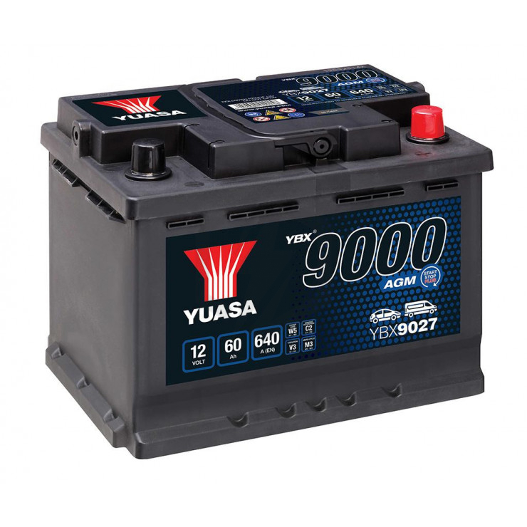 Batterie 12V 60Ah 470A - Universel