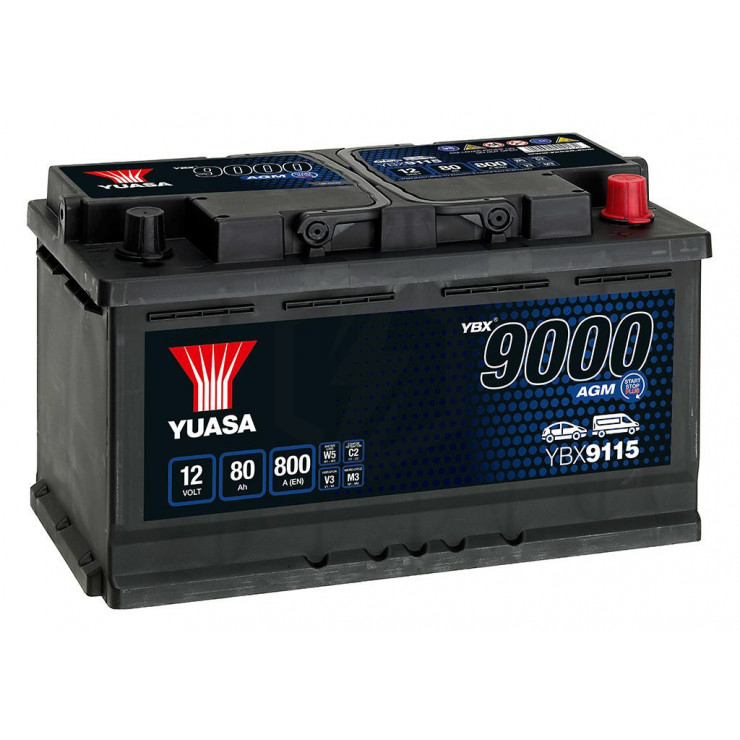 Batterie voiture Contact n°10 - 80Ah / 700A - 12V - Feu Vert