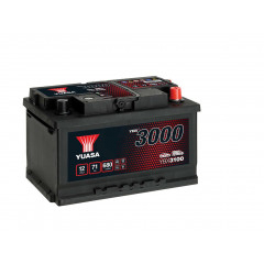 Batterie Yuasa Silver YBX5100 12v 75ah 710A Hautes performances LB3D