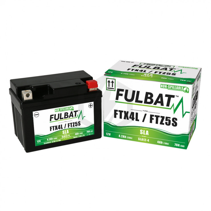 Batterie Fulbat SLA Agm FTZ5S YTZ5S 12v 4.2ah 70A