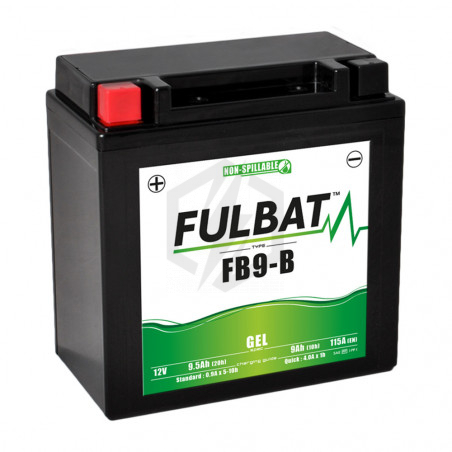 Batterie Fulbat gel FB9-B YB9-B 12v 9.5ah 115A