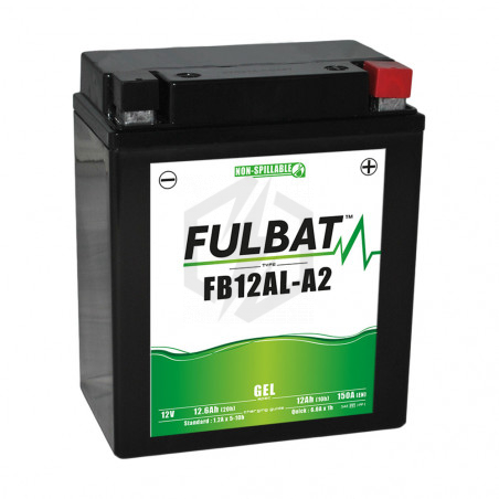 Batterie Fulbat gel FB12AL-A2 YB12AL-A2 12v 12.6ah 150A