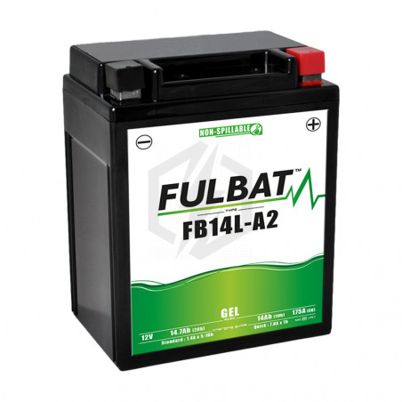 Batterie Fulbat gel FB14L-A2 YB14L-A2 12v 14.7ah 175A