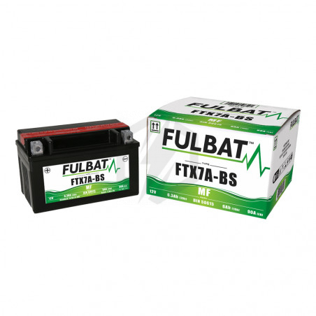 Batterie Fulbat FTX7A-BS YT7A-BS 12v 6.3ah 90A