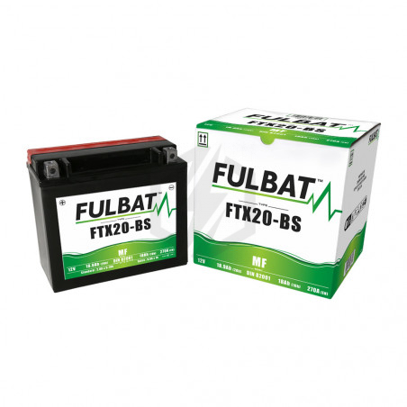 Batterie Fulbat FTX20-BS YTX20-BS 12v 18.9ah 270A