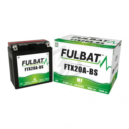 Batterie Fulbat FTX20A-BS YTX20A-BS 12v 18.9ah 230A