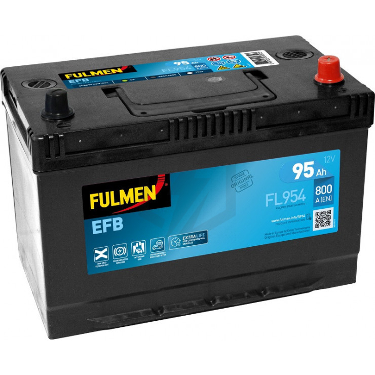Fulmen Batterie Fulmen pour voiture 680A AGM L2 pas cher 