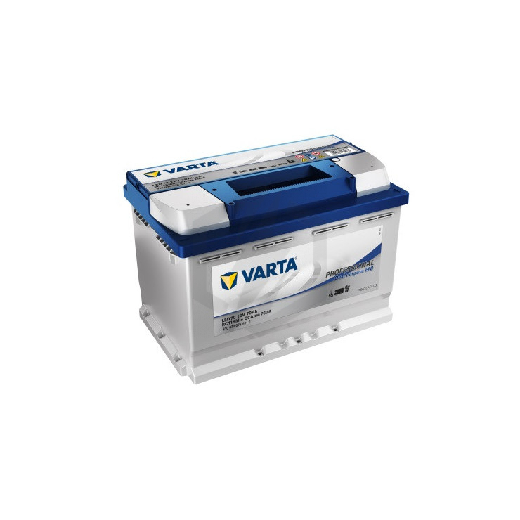 Batterie VARTA décharge Lente EFB 60Ah