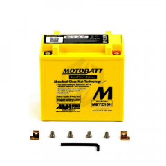 Batterie moto Exide AGM12-10 YTX12-BS 12v 10ah 150A