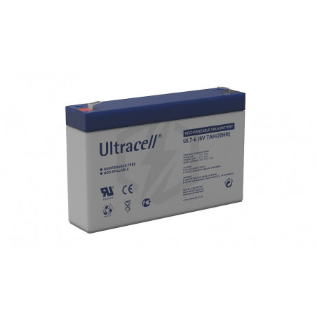 Batterie ULTRACELL 6V 7Ah