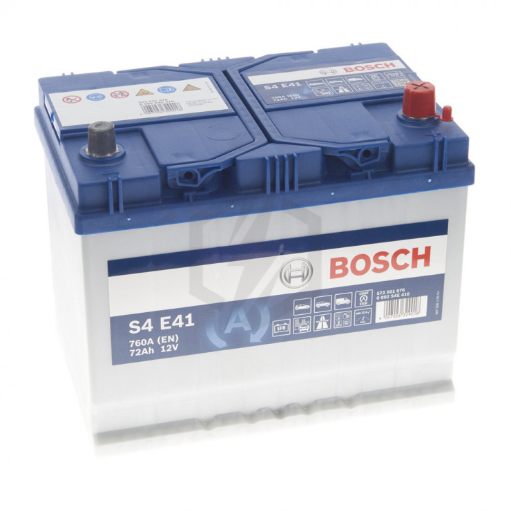 Bosch Batterie De Démarrage (Universel) EFB 12V 60AH 640A (Borne + à  Droite) - 0092S4E060 + Garantie 06 Mois - Prix pas cher