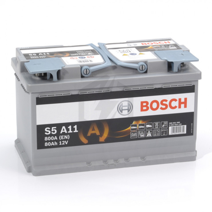 Batterie auto 800A 80Ah BOSCH : la batterie à Prix Carrefour