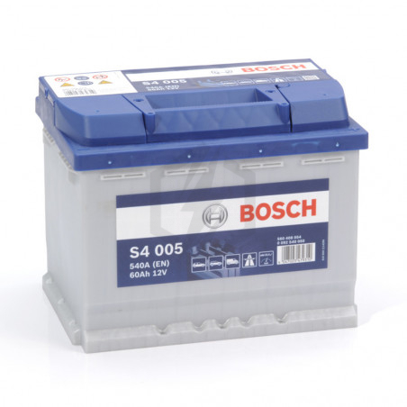 Batería Coche Bosch 60Ah 540A EN S4005 +Dcha