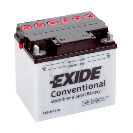 Batterie moto Exide Y60-N30-A 12v 30ah 300A