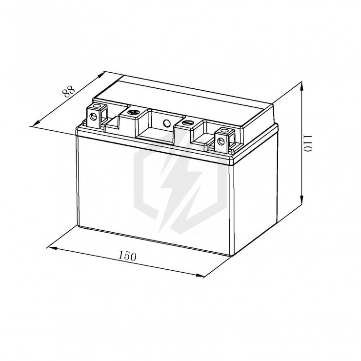 Batterie Moto Bosch Fa Ytz S V Ah A