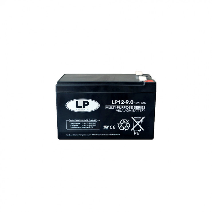 Batterie VRLA AGM LP12-9 Landport 12V 9ah