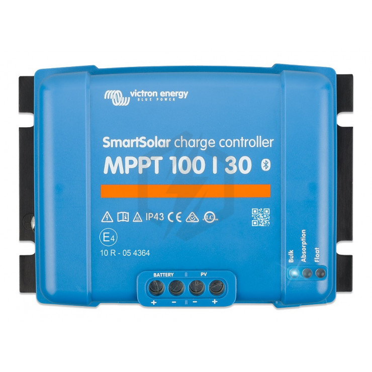 Controleur de charge solaire MPPT 100/30 Victron SmartSolar 12/24V  VICSCC110030210