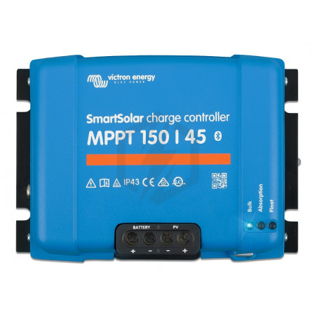 Controleur de charge solaire MPPT 150/45 Victron SmartSolar 12/24/48V  SCC115045212