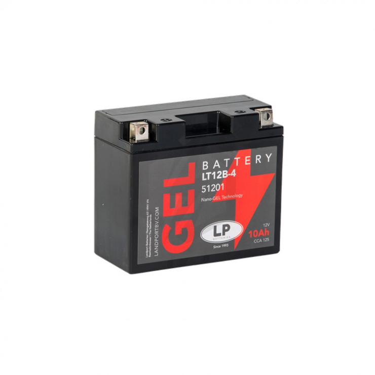 Batterie moto Landport  LP GEL GT12B-4 YT12B-BS 12v 10ah 150A