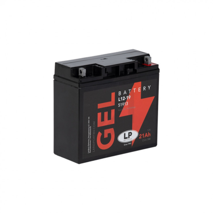 Batterie moto Landport  LP GEL G12-19 GEL12-19 51913 12v 21ah 230A