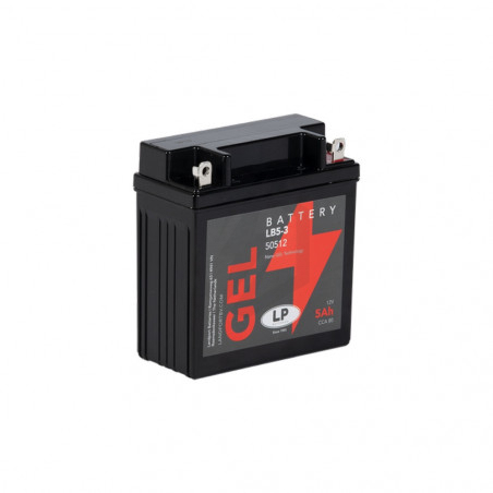 Batterie moto Landport  LP GEL GB5L-B YB5L-B 12v 5ah 60A