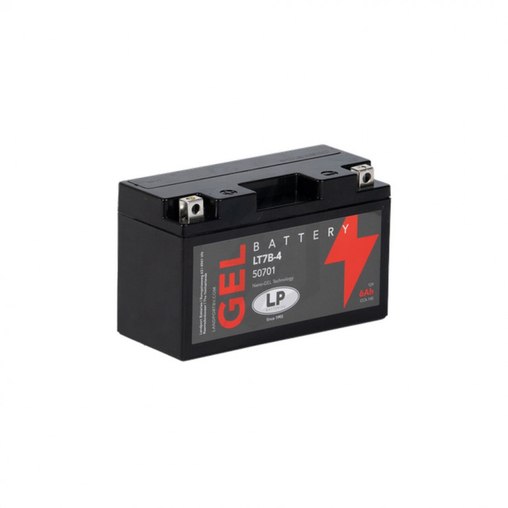 Batterie moto Landport  LP GEL GT7B-4 YT7B-BS 12v 6.5ah 90A