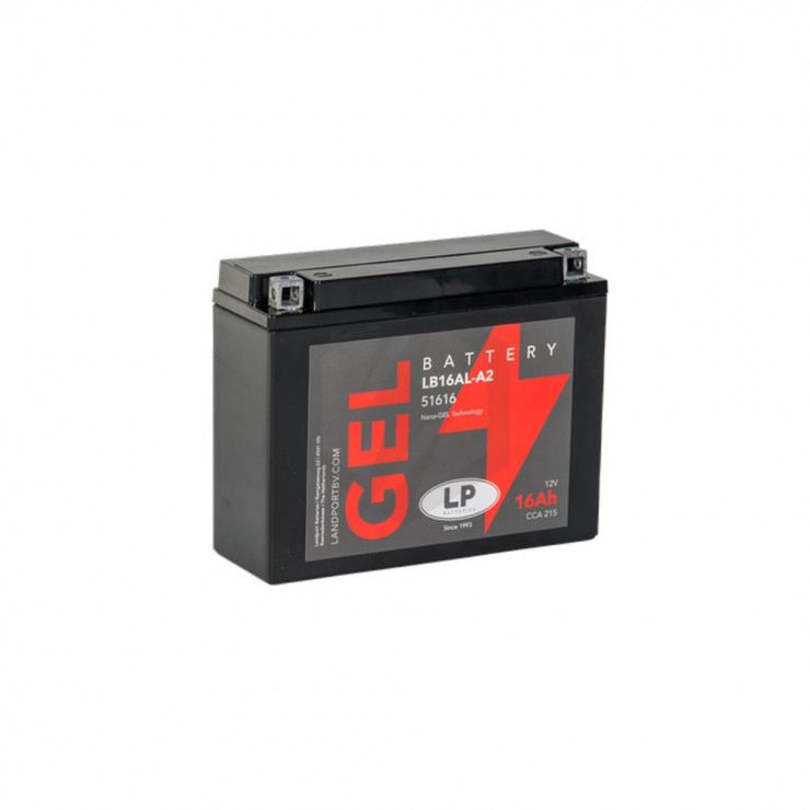 Batterie moto Landport  LP GEL GB16AL-A2 YB16AL-A2 12v 16ah 215A