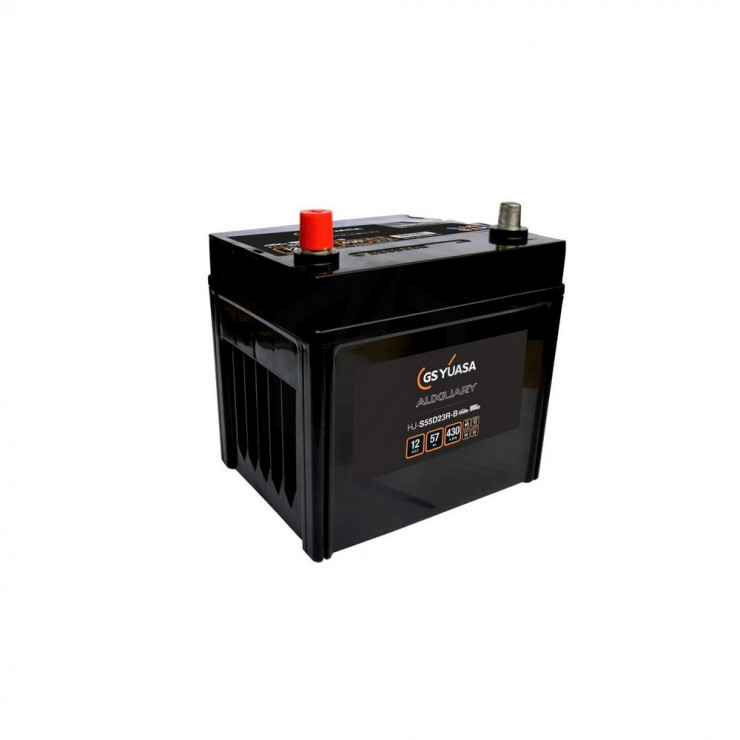 Batterie YUASA HJ-S55D23R-B AGM  12V 57AH 430A B23D