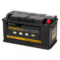 Batterie décharge lente GEL Power Battery 12v 80ah X5D