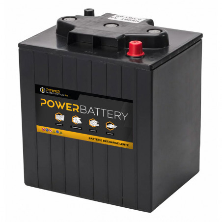 Batterie décharge lente GEL Power Battery 6v 180ah