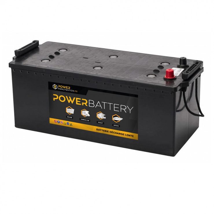 Batterie décharge lente GEL Power Battery 12v 140ah