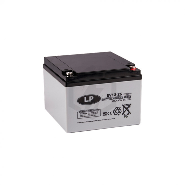 Batterie VRLA AGM EV12-26 Landport 12v 26ah