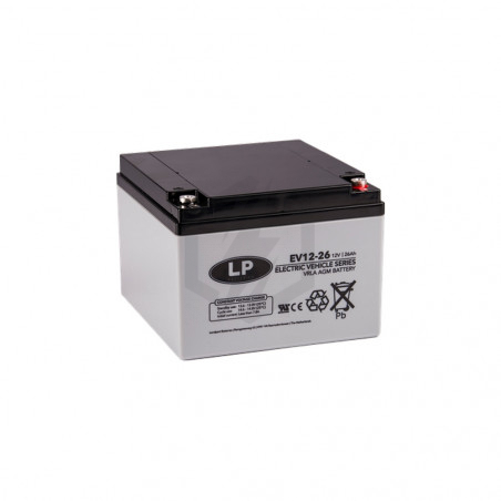 Batterie VRLA AGM EV12-26 Landport 12v 26ah