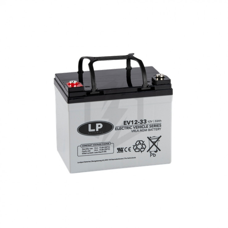 Batterie VRLA AGM EV12-33 Landport 12v 33ah