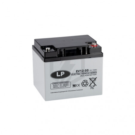 Batterie VRLA AGM EV12-50 Landport 12v 50ah