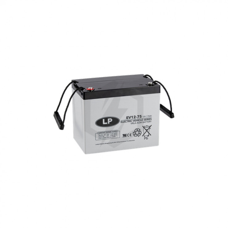 Batterie VRLA AGM EV12-75 Landport 12v 75ah