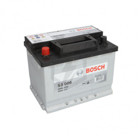 Batterie Bosch S3006 12v 56ah 480A 0092S30060 L2G