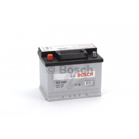 Batterie Bosch S3006 12v 56ah 480A 0092S30060 L2G