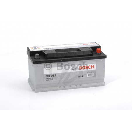 Batterie Bosch S3012 12v 88ah 740A 0092S30120 LB5D