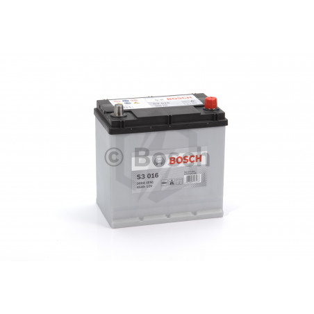 Batterie Bosch S3016 12v 45ah 300A 0092S30160