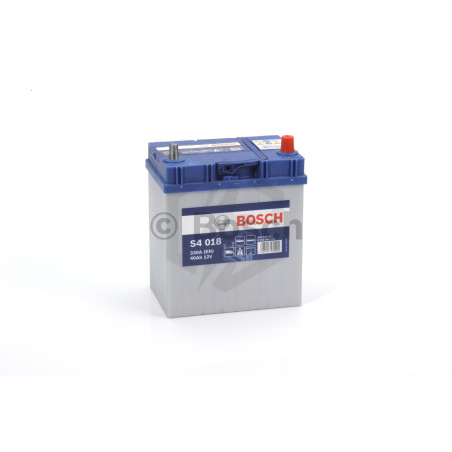 Batterie Bosch S4018 12v 40ah 330A 0092S40180