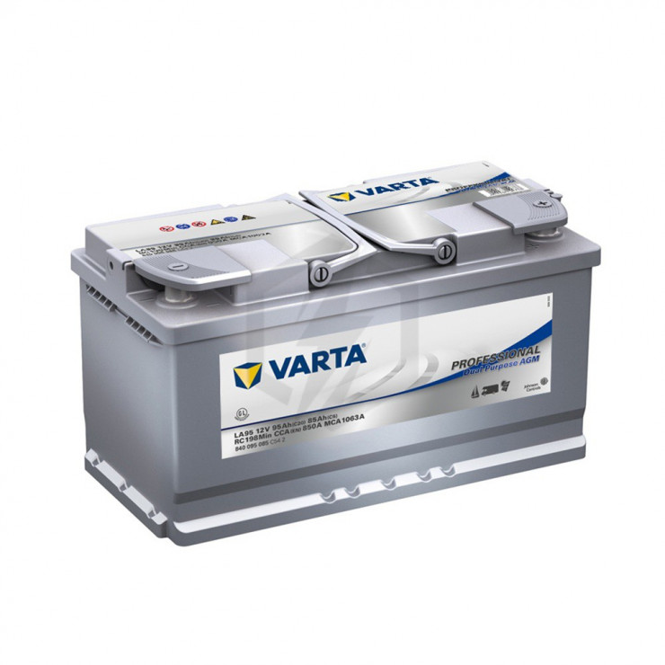 Test de la batterie à décharge lente VARTA 90mAh