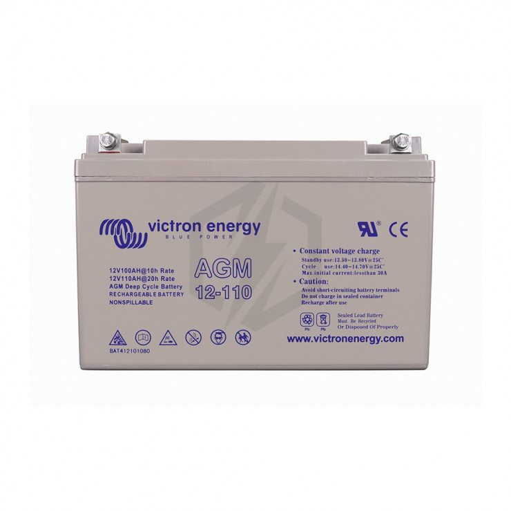 Batterie AGM à décharge lente 12V 110Ah Victron Energy