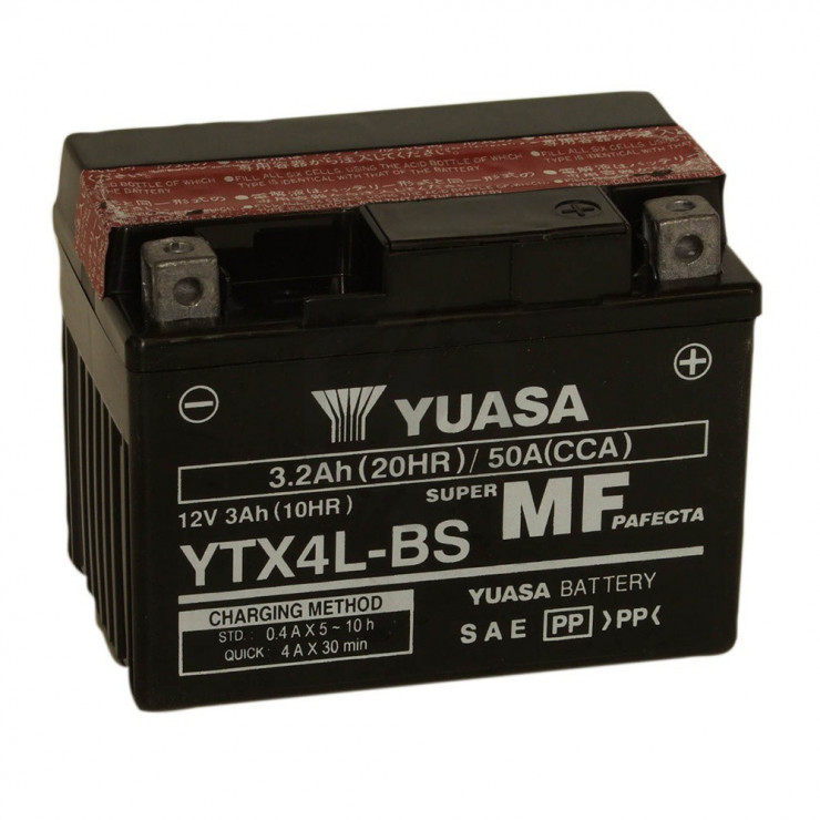 Аккумулятор yuasa ytx4l bs