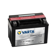 Batterie YTX9-BS : liste des motos concernées par le test de ()
