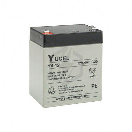 Batterie de démarrage Lithium-Fer-Potassium (LiFePo4 ou LFP) 12V 10A, CCA  120, 24Wh, remplace batteries acide/plomb YTZ5S, YTX7L
